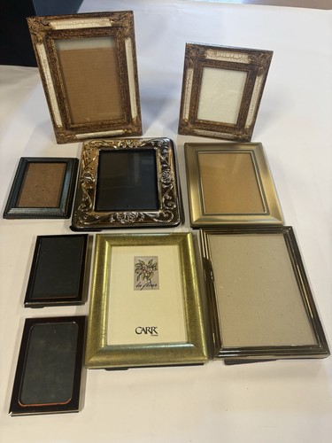 Lot vintage picture frames - lot,